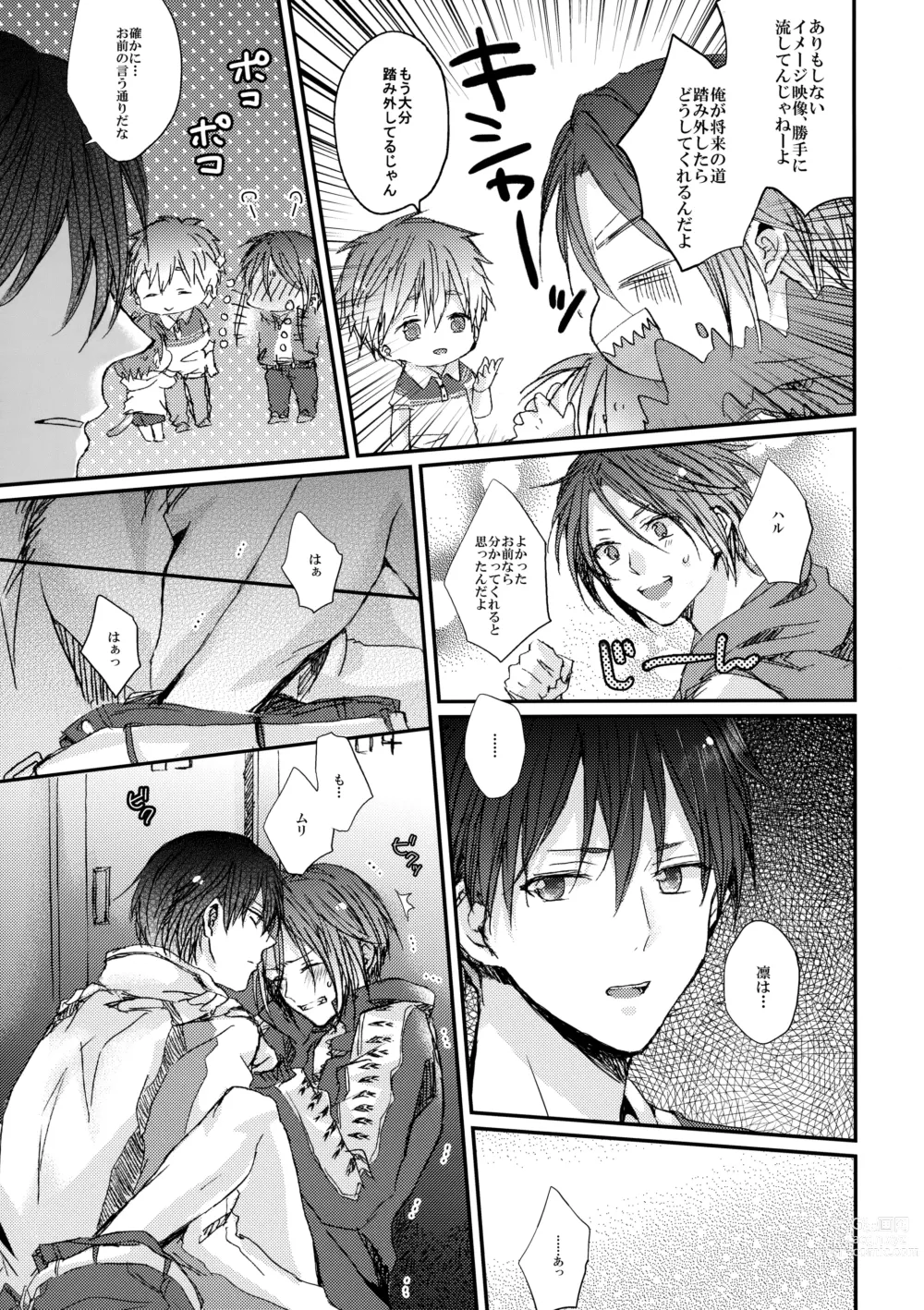 Page 14 of doujinshi Rin-chan nau!