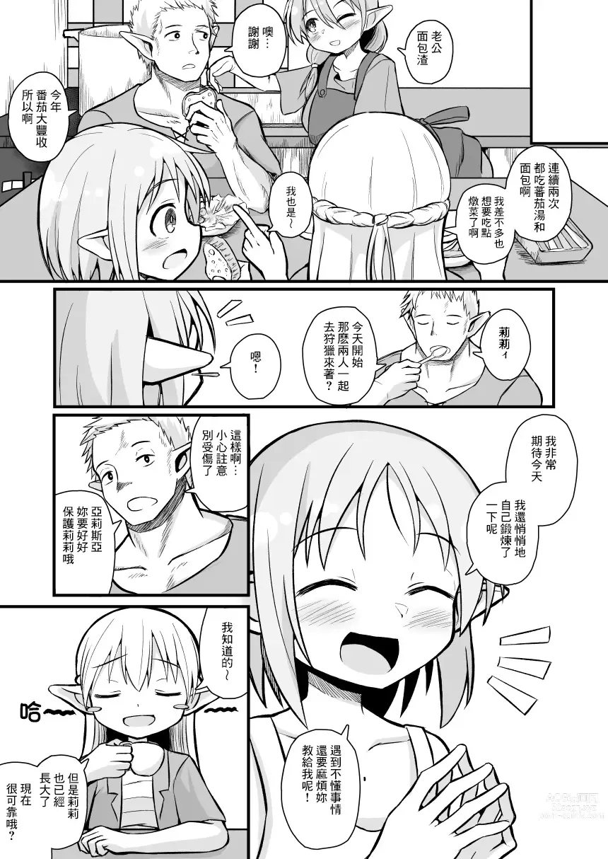 Page 5 of doujinshi Kairaku ni Ochiru ~Seidorei Elf Kusuridzuke Choukyou de Kuppuku Acme!!~