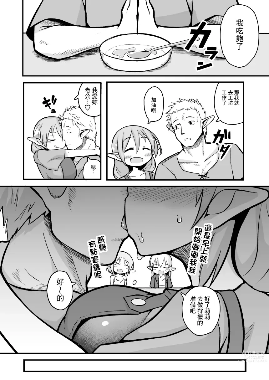 Page 6 of doujinshi Kairaku ni Ochiru ~Seidorei Elf Kusuridzuke Choukyou de Kuppuku Acme!!~