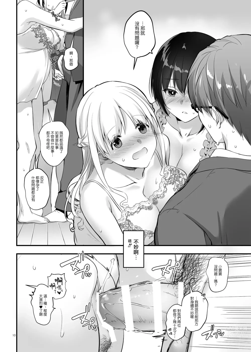 Page 10 of doujinshi Haramaseya 3.5 DLO-23