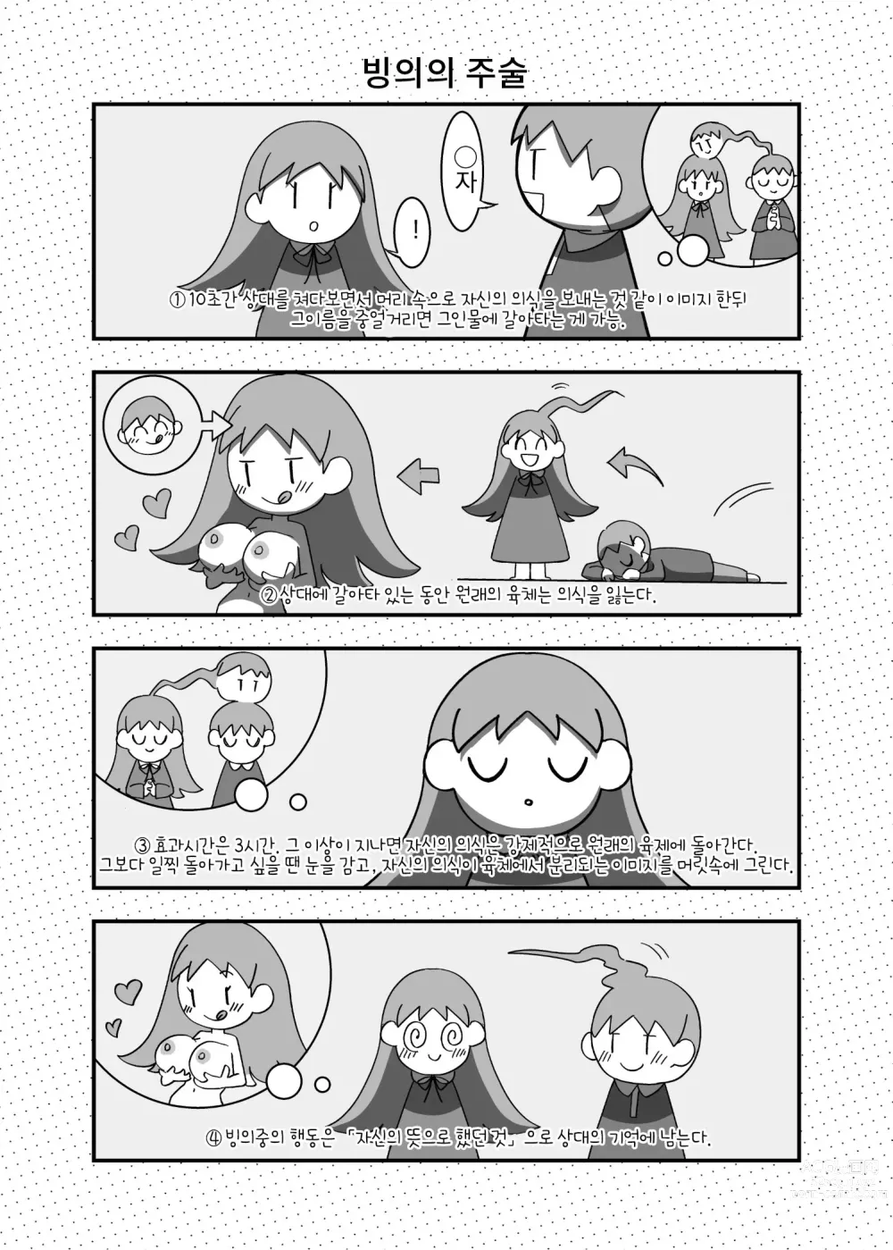 Page 3 of doujinshi 빙의의 주술