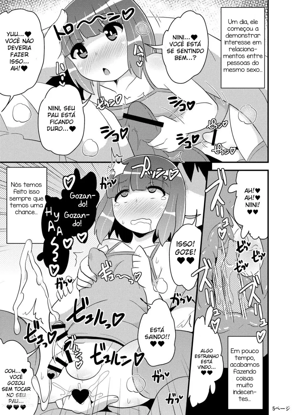 Page 5 of doujinshi Chinzurena no Kaku Kimochi Warui Couple