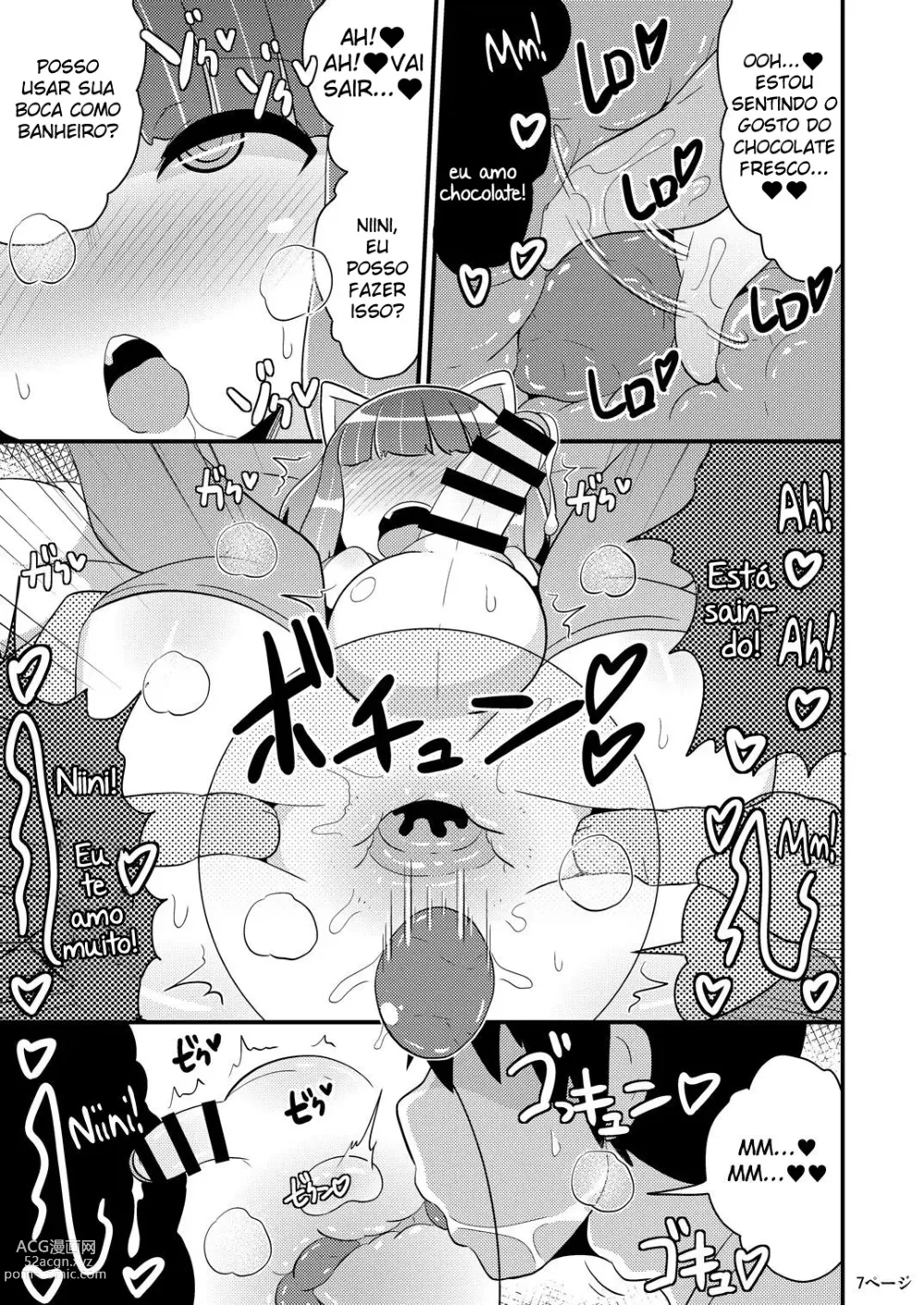 Page 7 of doujinshi Chinzurena no Kaku Kimochi Warui Couple