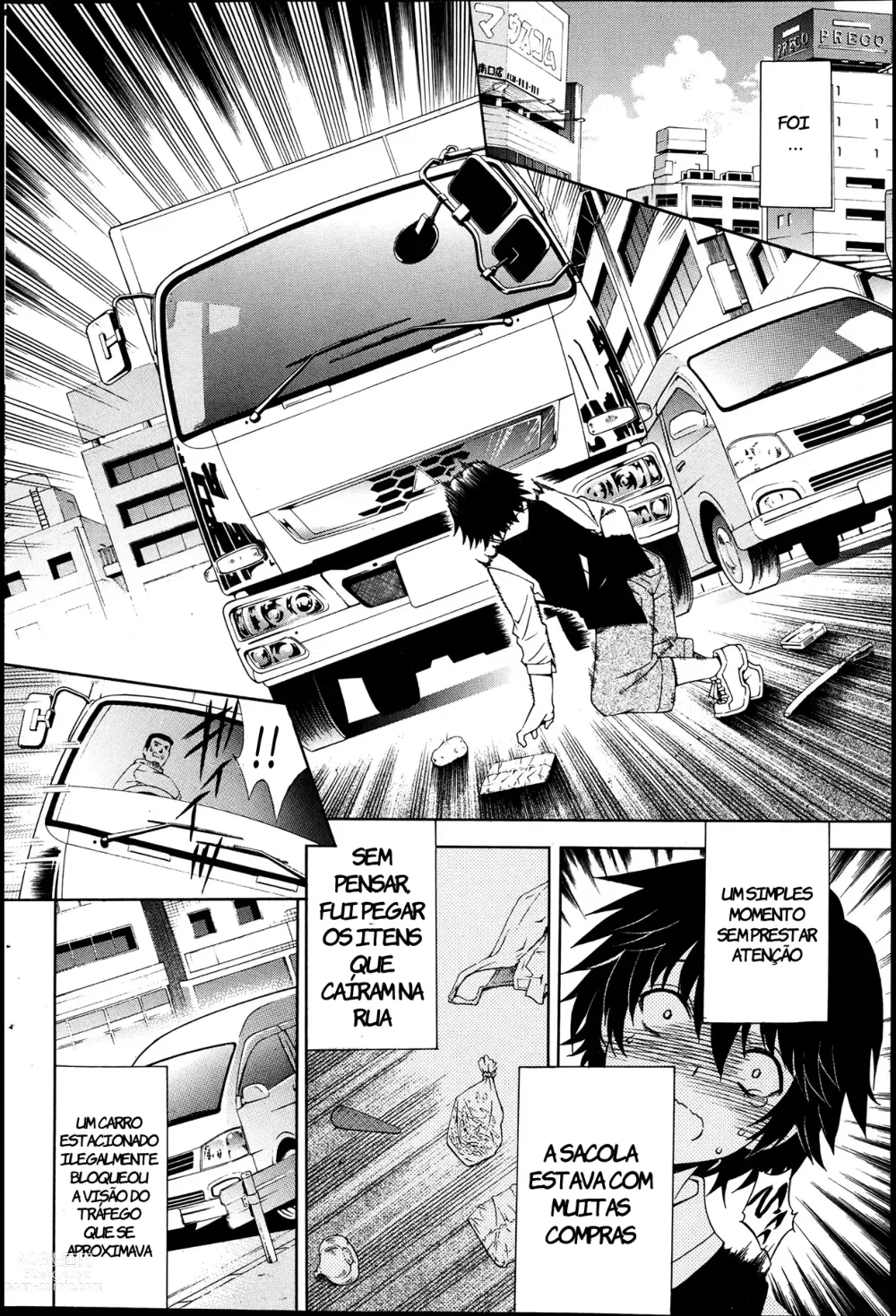 Page 4 of doujinshi Kaasan ga Moto Yariman Bitch de Boku no Teisou wo Neratte Iru