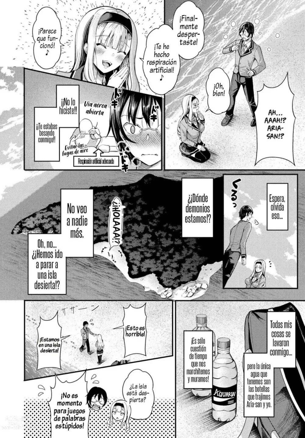 Page 9 of doujinshi Sounan shitara Mujintou de Nakadashi Houdai 1-5