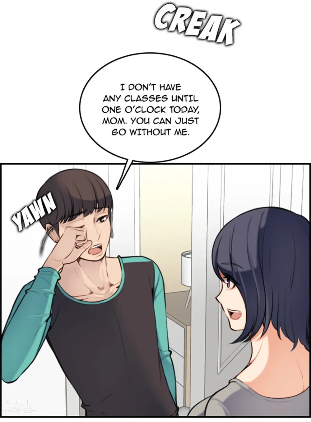 Page 64 of manga Never Too Late / My Mom Is a Female College Student 0 - 25