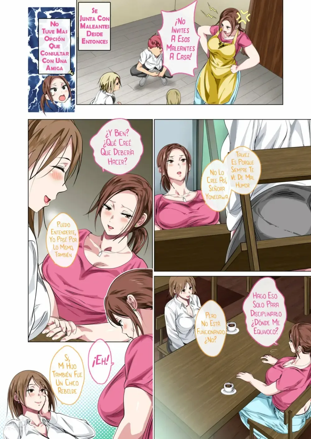 Page 6 of doujinshi Rehabilitacion del Hijo Delincuente Gracias al Amor de su Madre Malhumorada