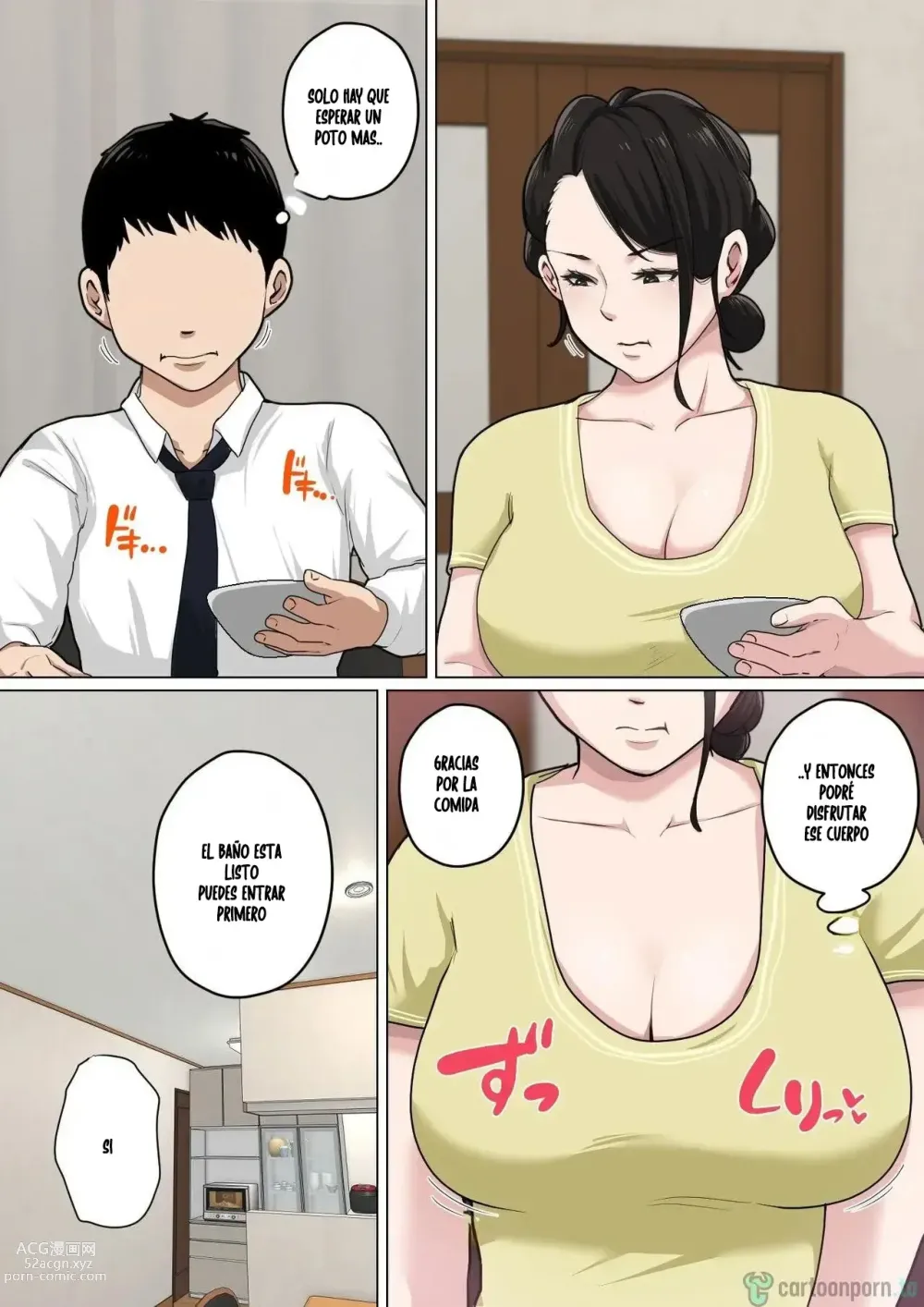 Page 19 of doujinshi Lidiando con el deseo sexual como madre todos los dias