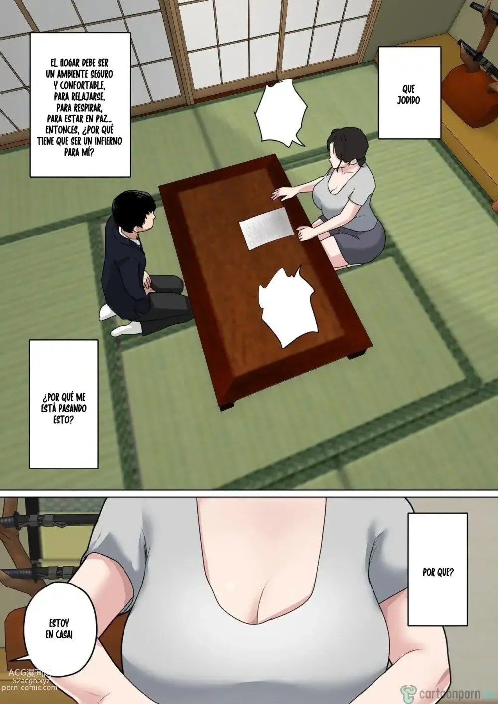 Page 7 of doujinshi Lidiando con el deseo sexual como madre todos los dias