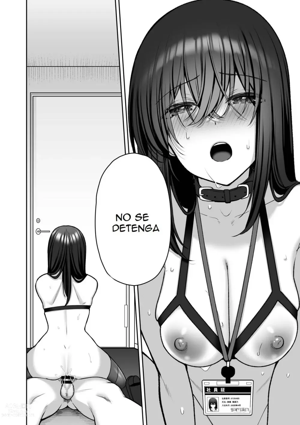 Page 40 of doujinshi An Office Lady's Behind The Scenes Masochistic Onahole Training 2