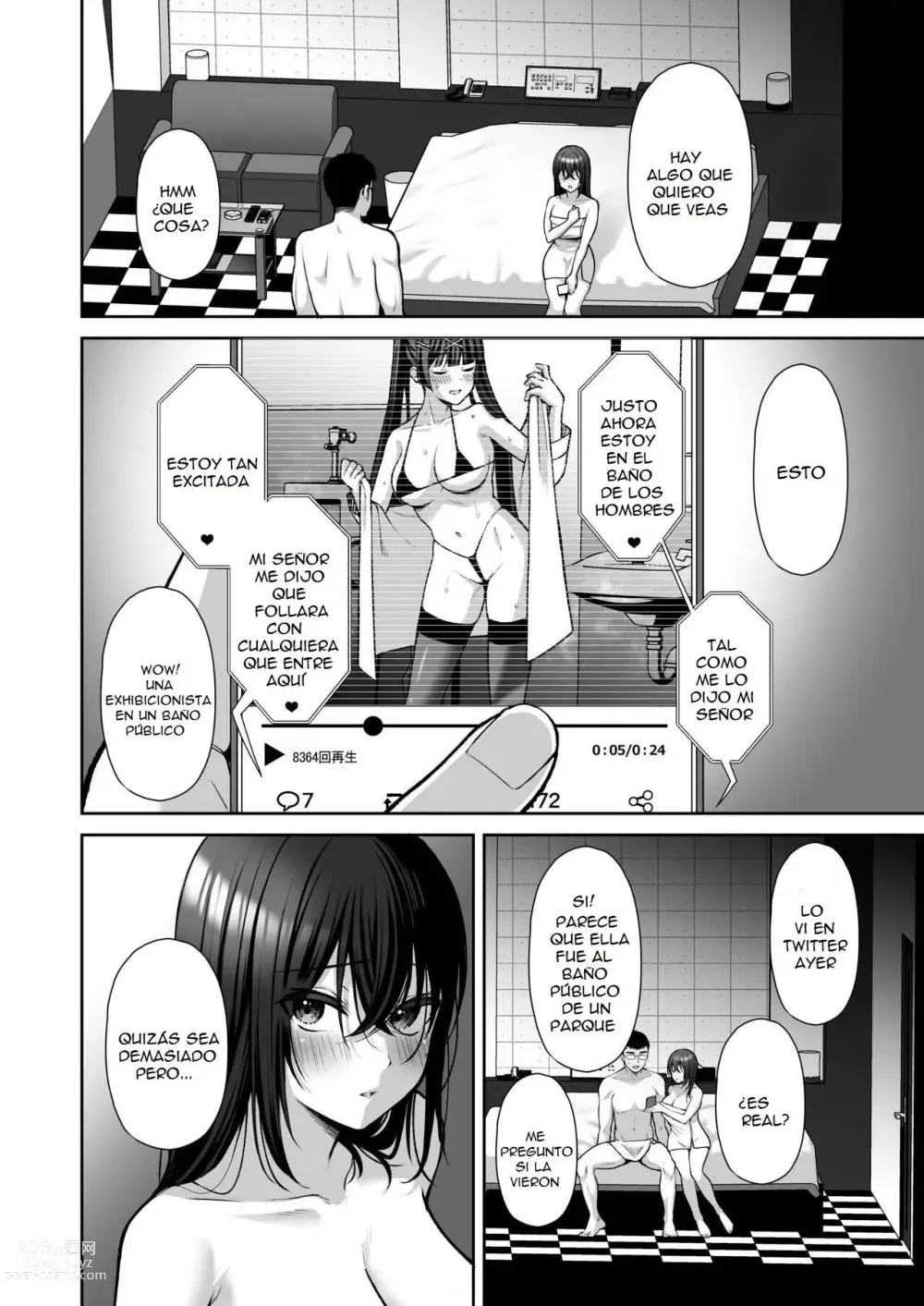 Page 9 of doujinshi An Office Lady's Behind The Scenes Masochistic Onahole Training 3