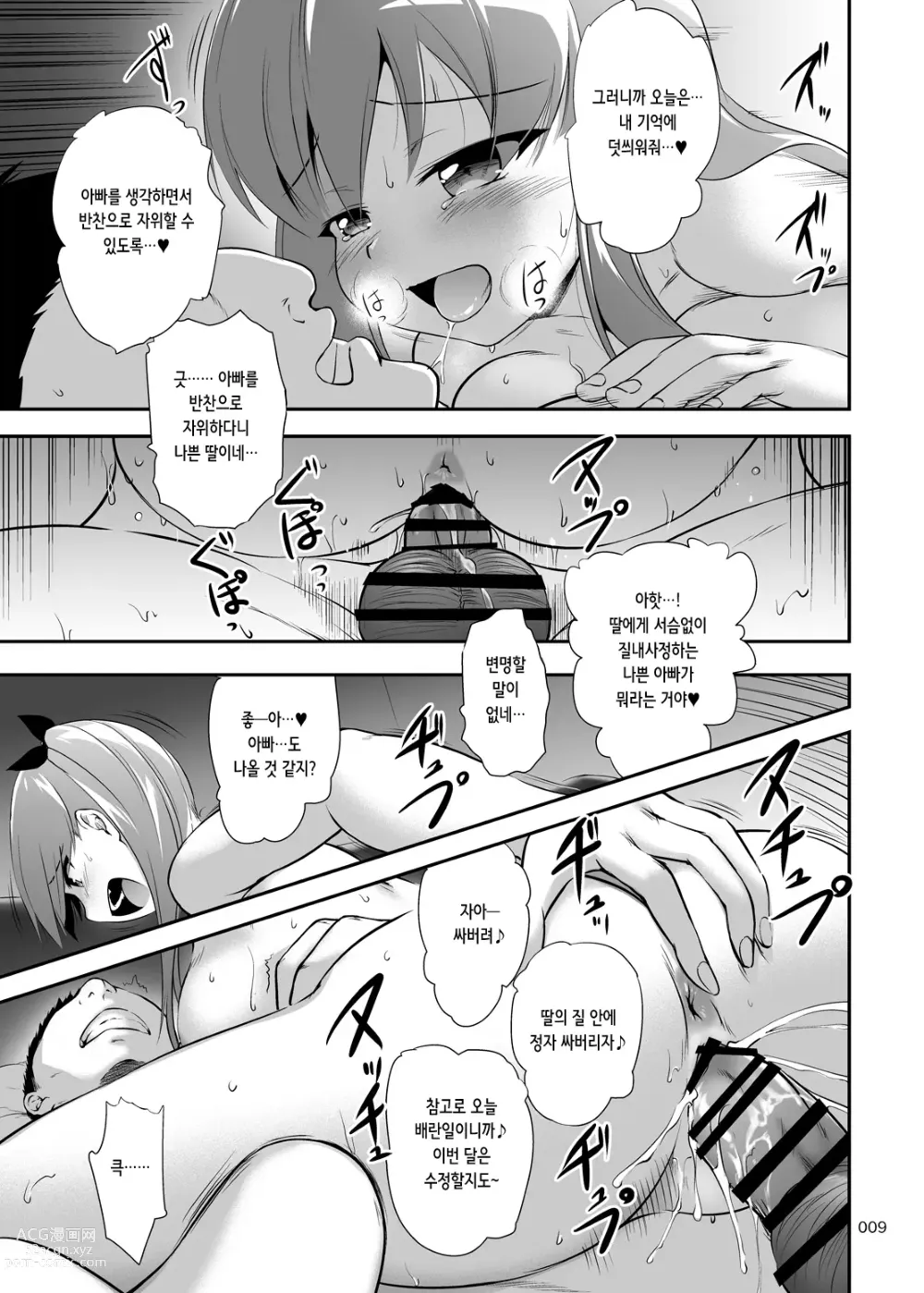 Page 9 of doujinshi 질내사정! 아빠 자지 Junkie 3 ~부녀 수정 임신배도 있다구