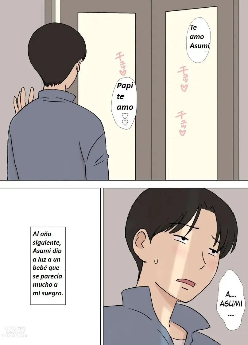 Page 32 of doujinshi Mi esposa todavia de baña con su padre