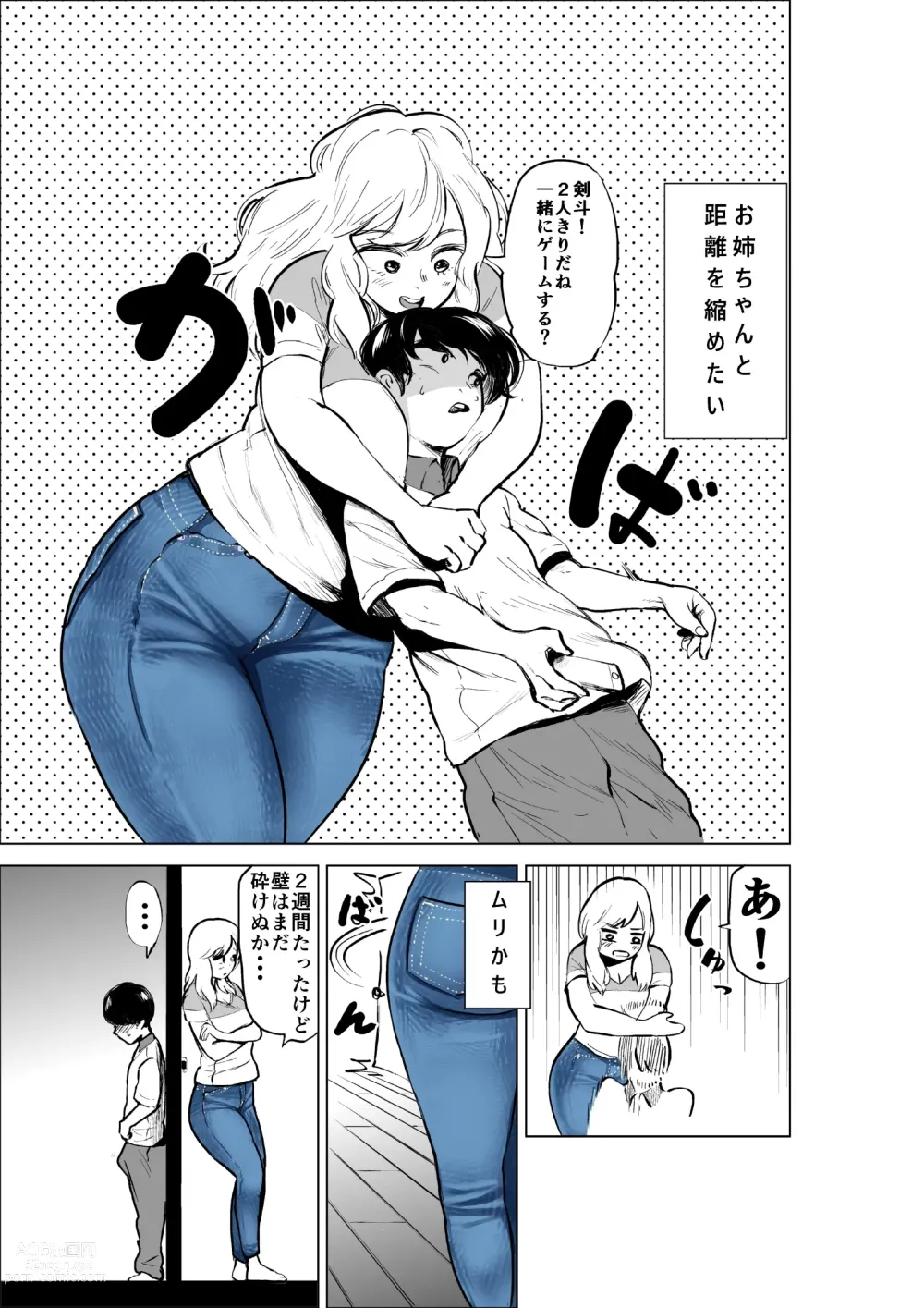 Page 3 of doujinshi Onee-chan to Kyori o Chijimeru Hanashi