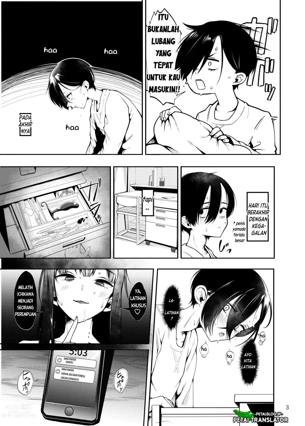 Page 4 of doujinshi Kesucianku Dalam Bahaya