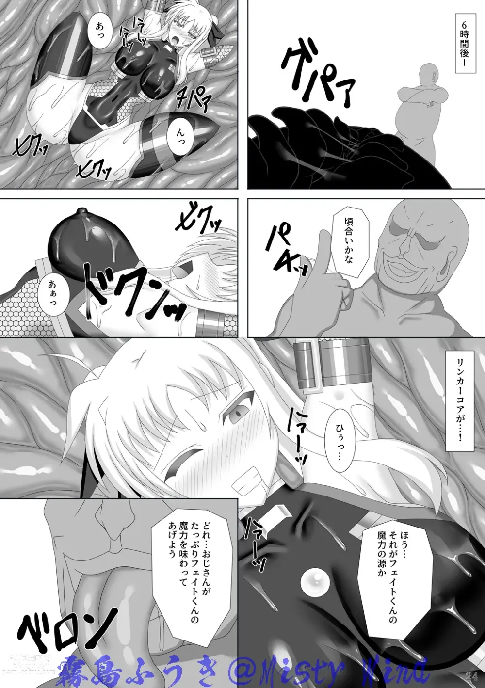 Page 25 of doujinshi Taimanin Fate Ni