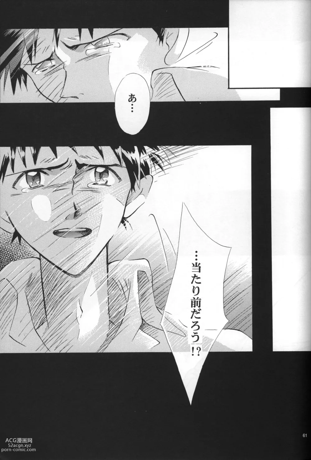 Page 62 of doujinshi <Shinyaku> NEON GENESIS document R