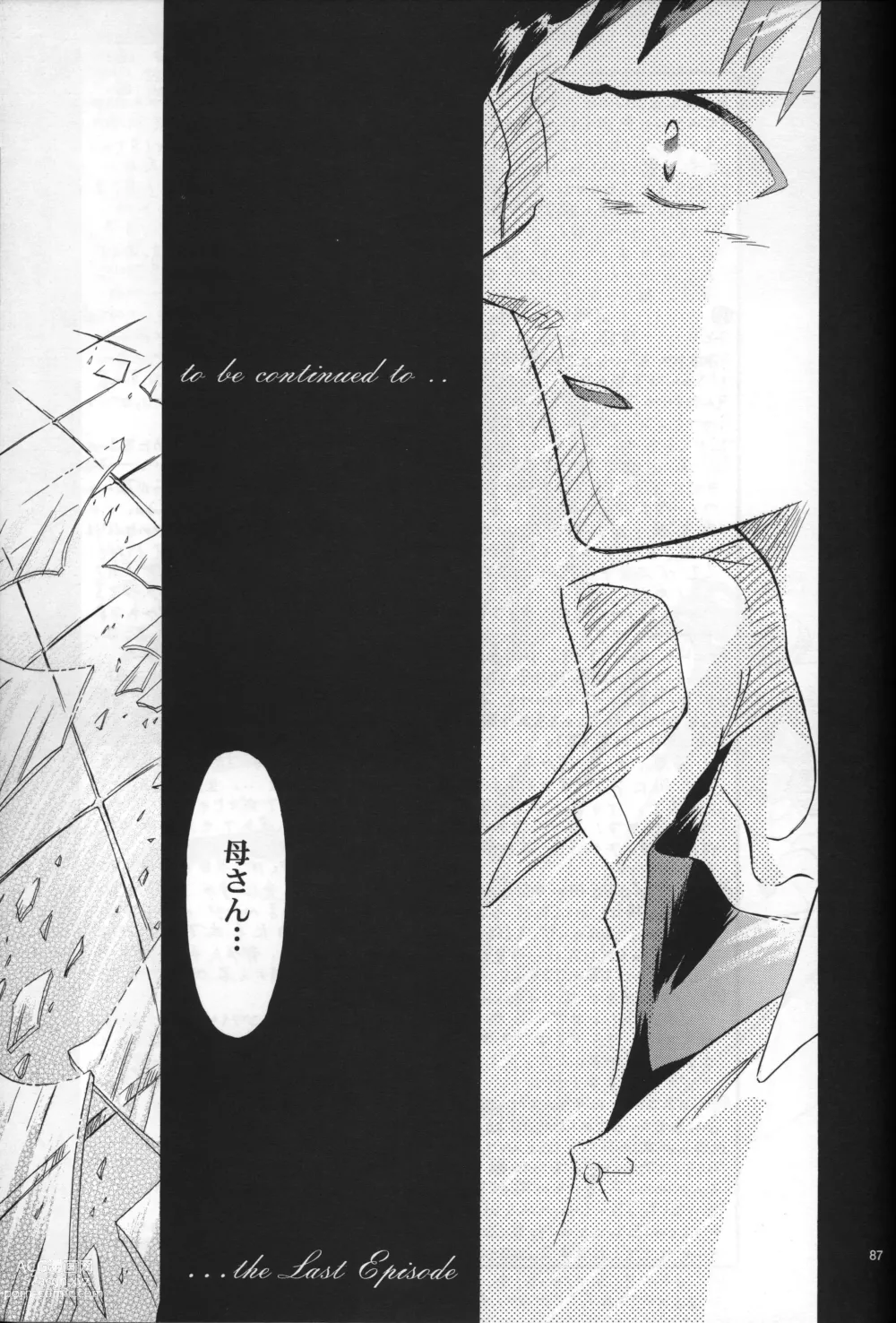 Page 88 of doujinshi <Shinyaku> NEON GENESIS document R