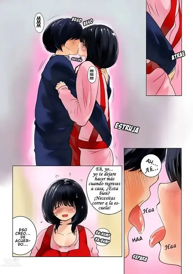 Page 20 of doujinshi Omamagoto Hasegawa-san chi no Oyakokankei Niwame Haha to Seifuku