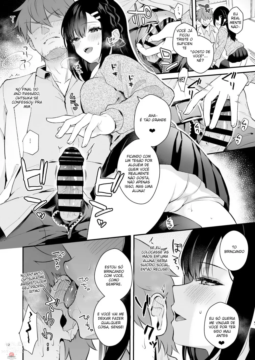 Page 12 of doujinshi Sensei, Sukidesu -Sensei × Oshiego Soushuuhen-