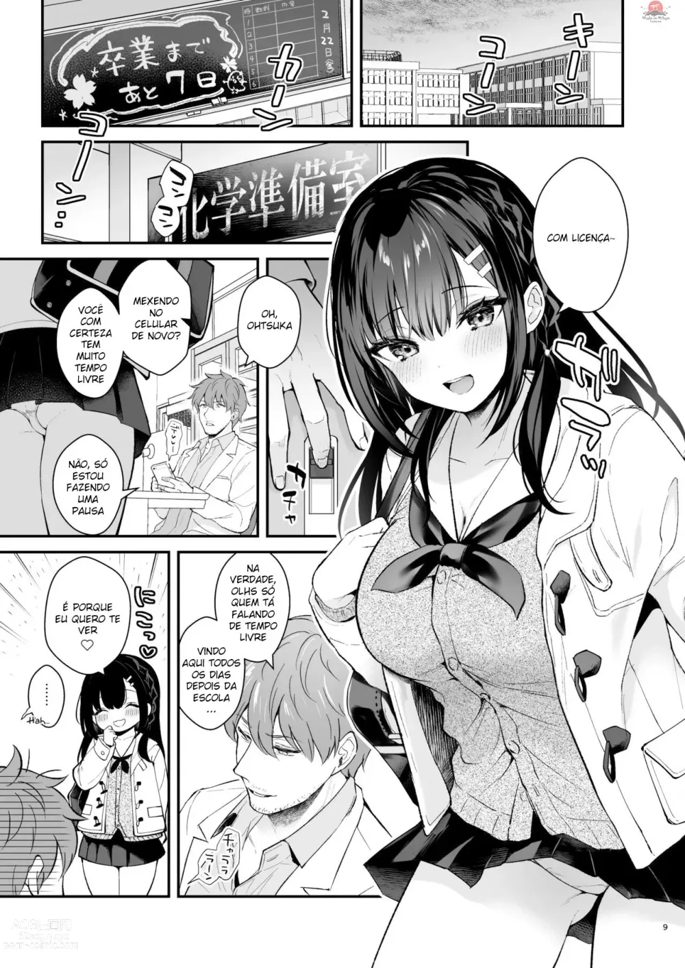 Page 9 of doujinshi Sensei, Sukidesu -Sensei × Oshiego Soushuuhen-