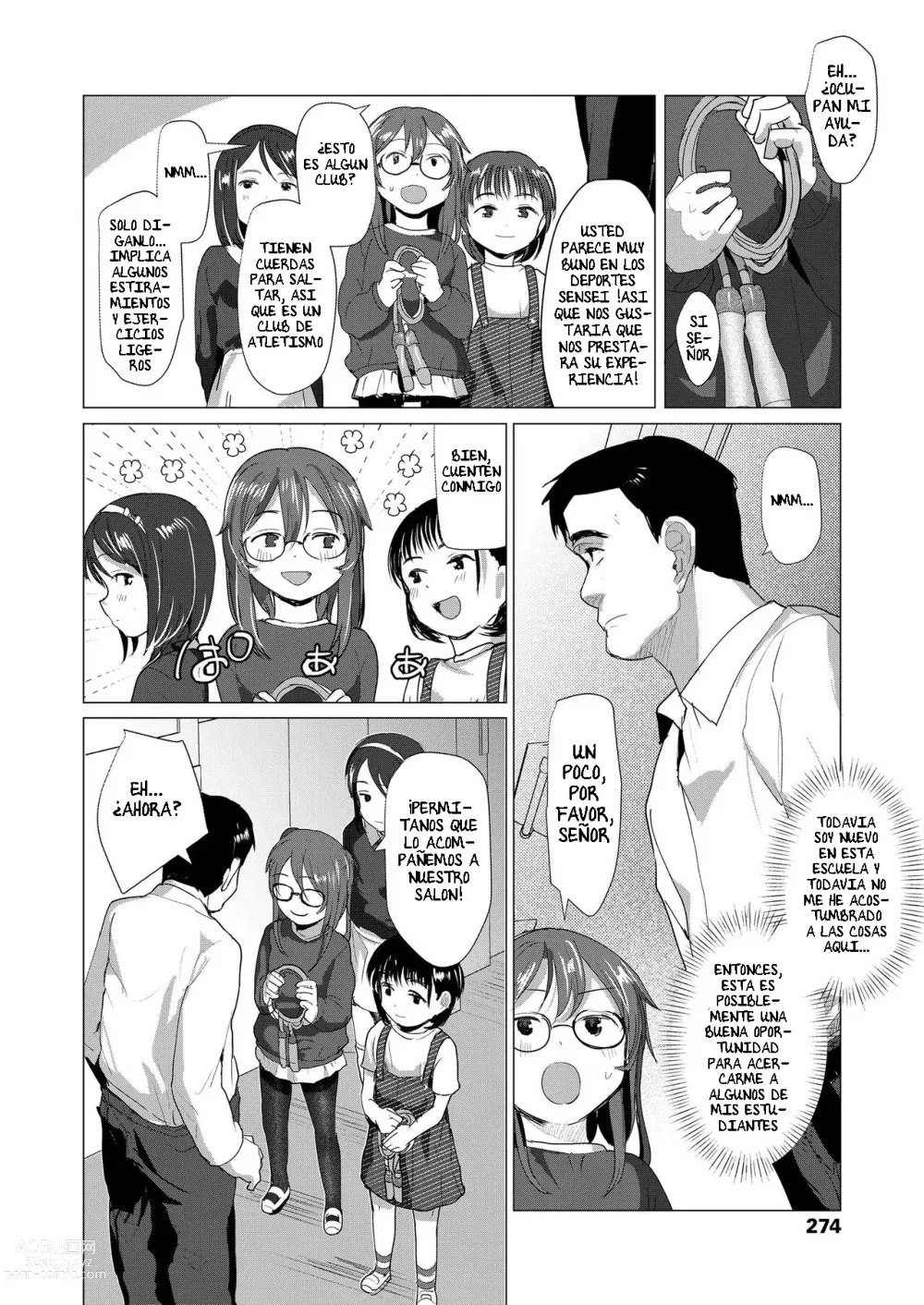 Page 2 of manga Let's Play With Sensei!