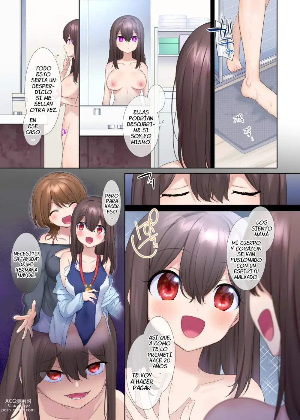 Page 14 of doujinshi Fuukon no Taimafujo ~Oyako ga Akuryo ni Somari Nottorareru made~