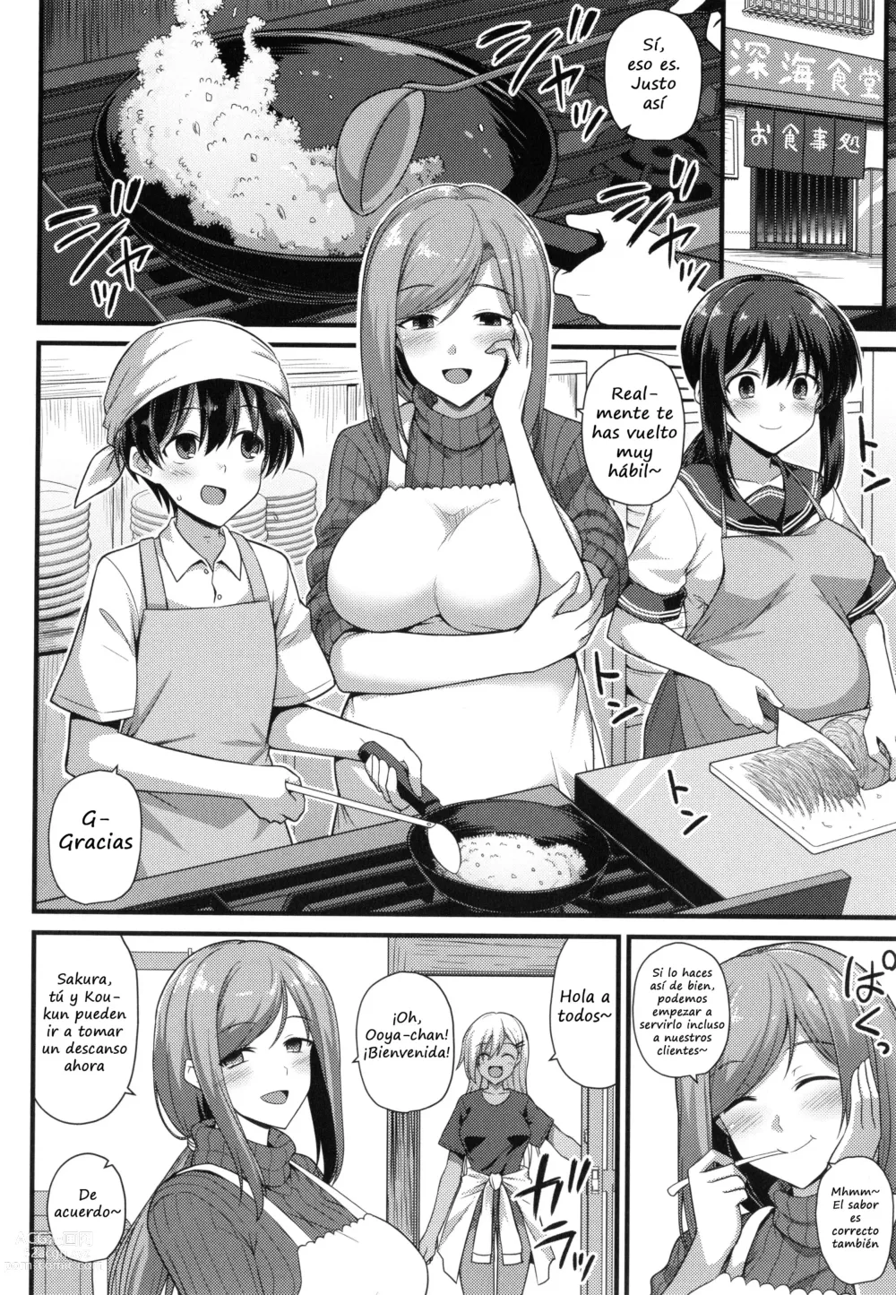 Page 160 of manga Haramase! Shiawase Oyakodon!