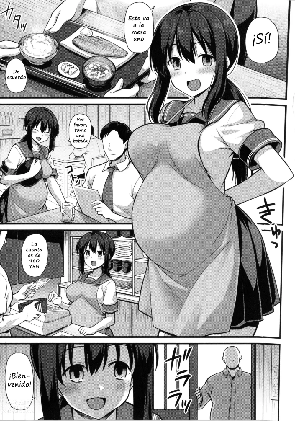 Page 9 of manga Haramase! Shiawase Oyakodon!