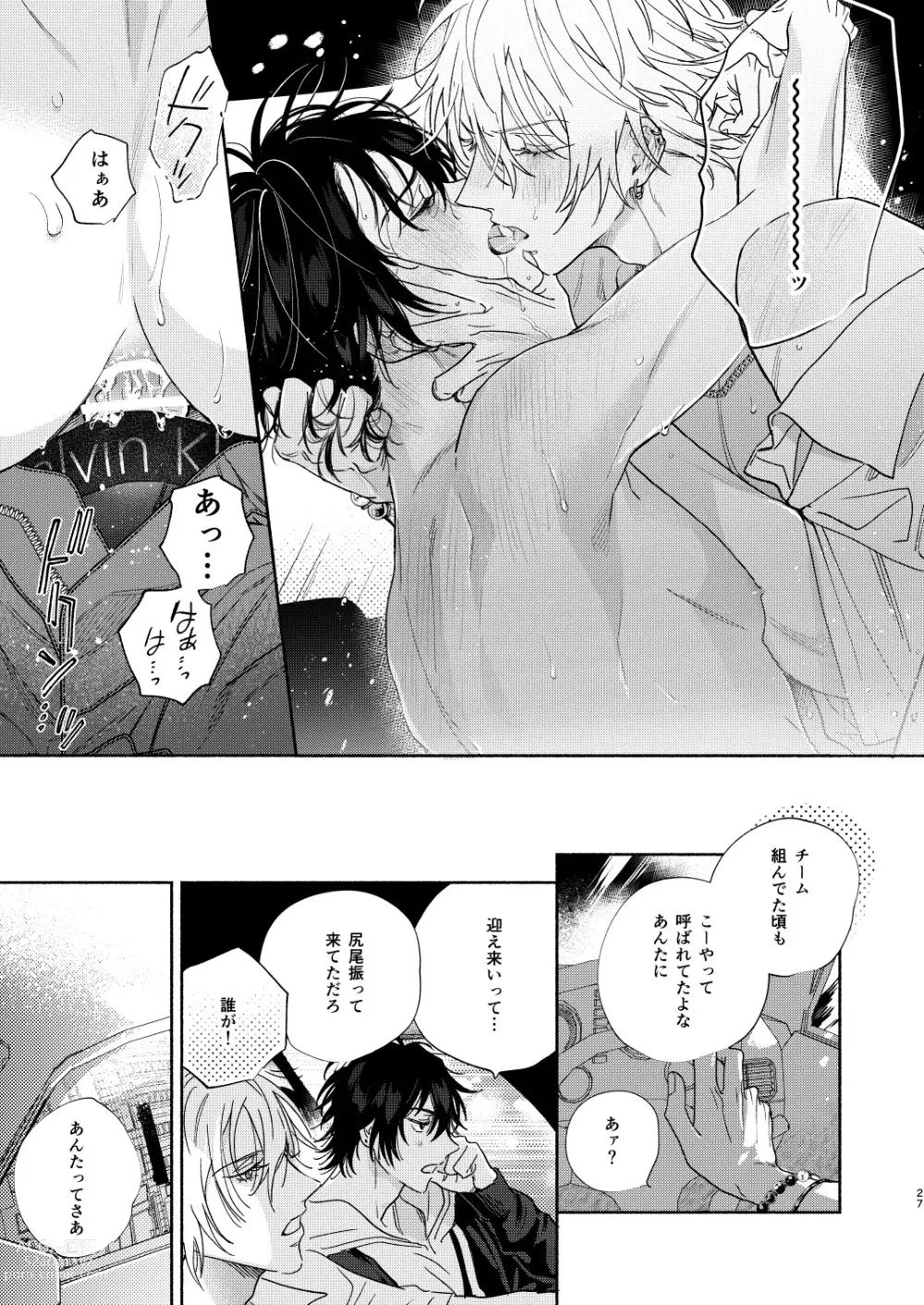 Page 24 of doujinshi Icha Love Car Sex Book