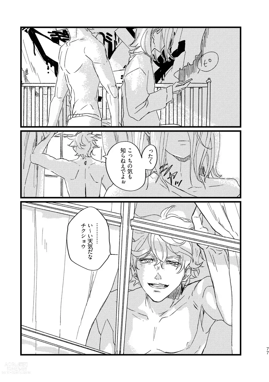 Page 79 of doujinshi Takaga Michitarita Sekai