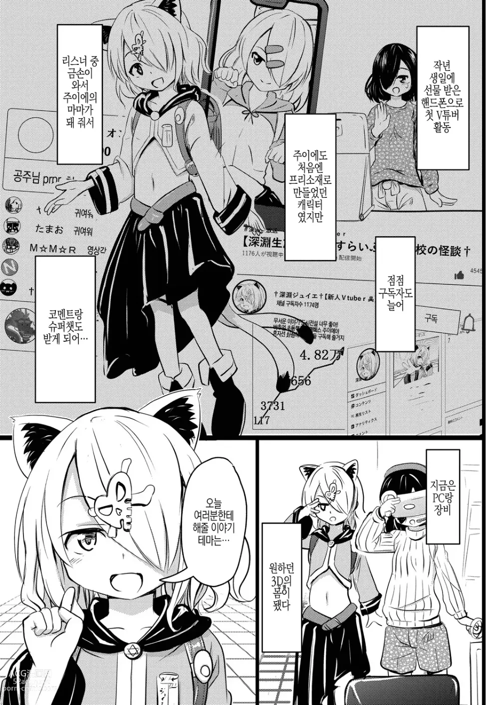 Page 126 of manga 조그마한데도 빗치 같은 암컷을 좋아하는 거지요