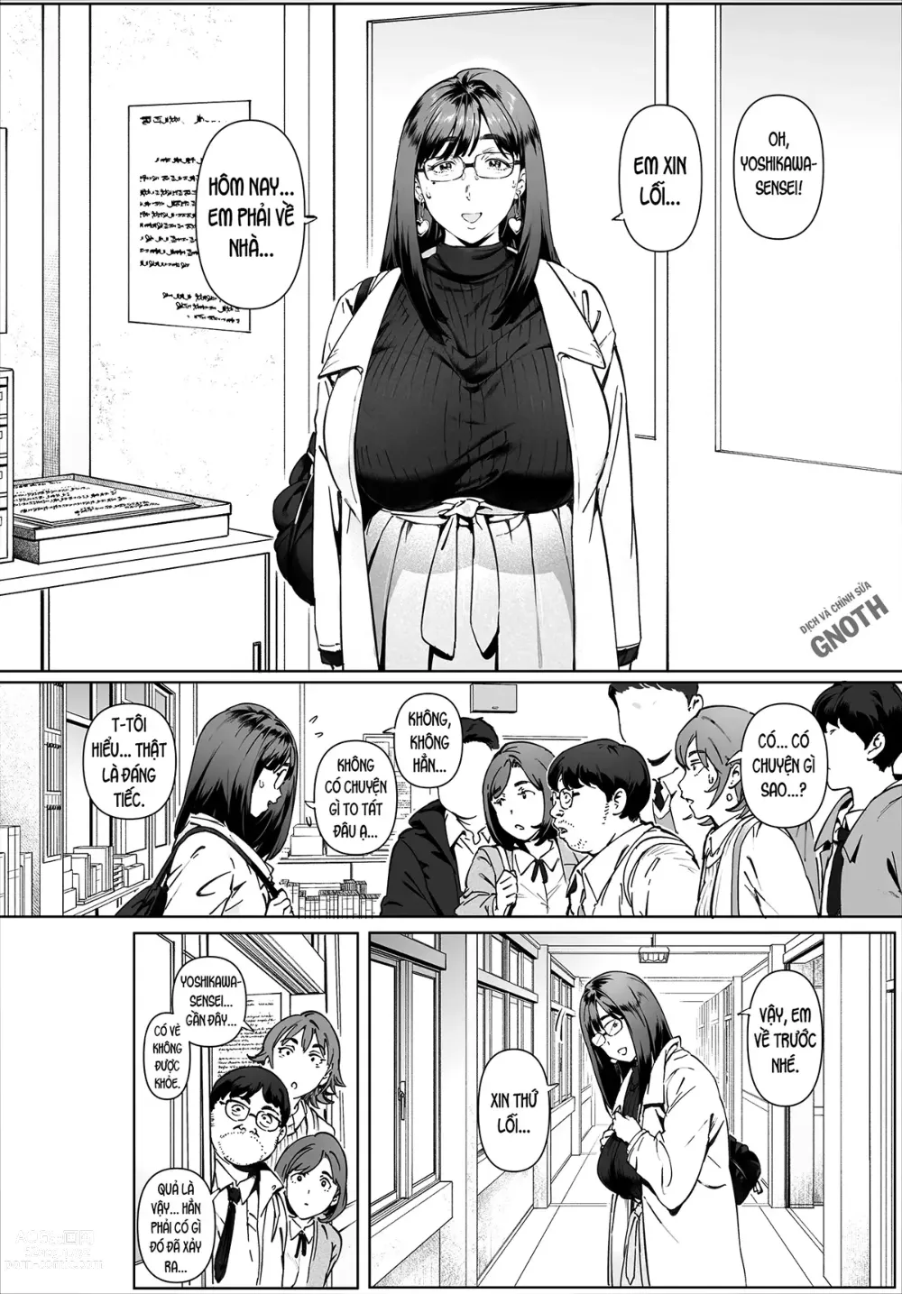 Page 29 of doujinshi Boku No Iinari Yoshikawa Sensei