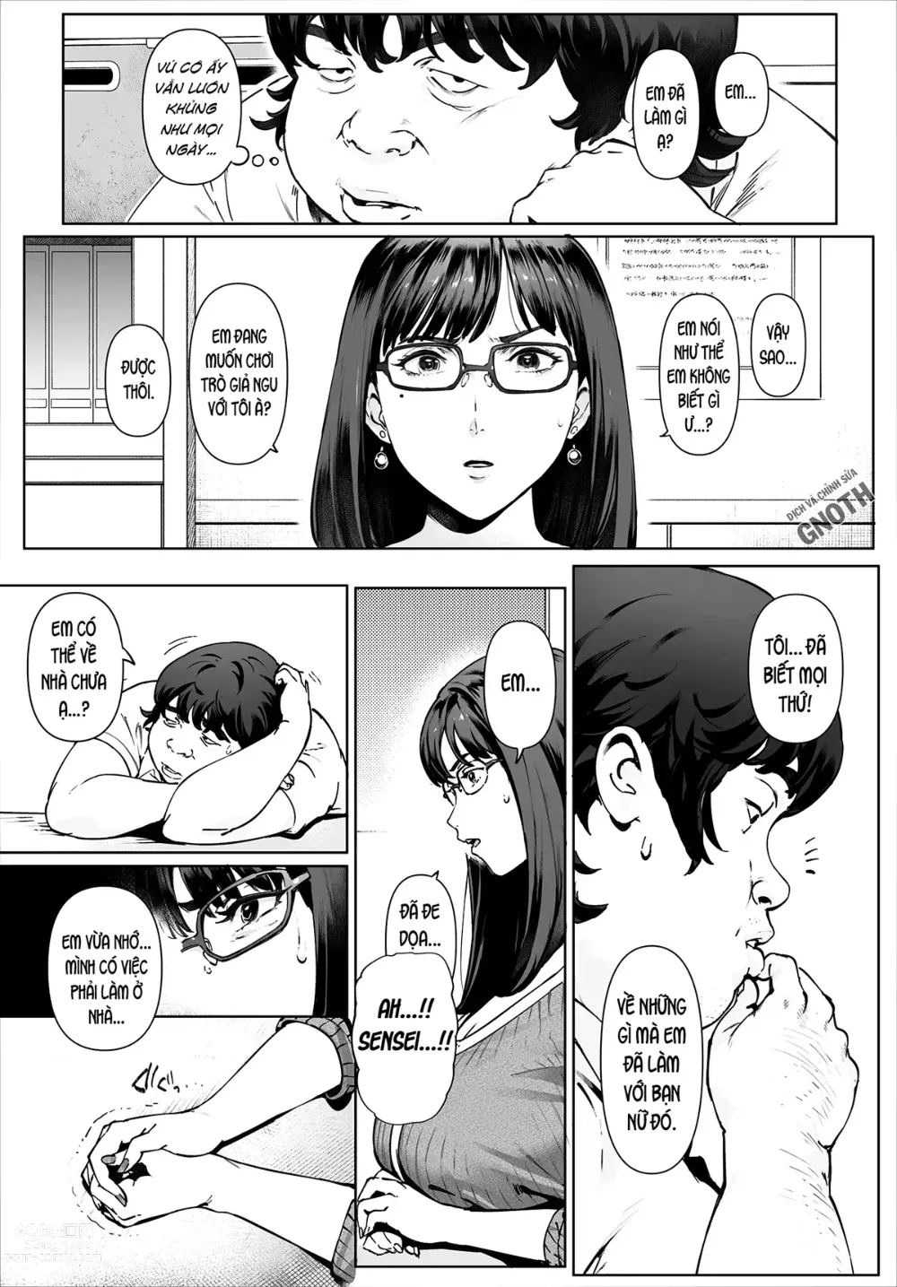 Page 8 of doujinshi Boku No Iinari Yoshikawa Sensei