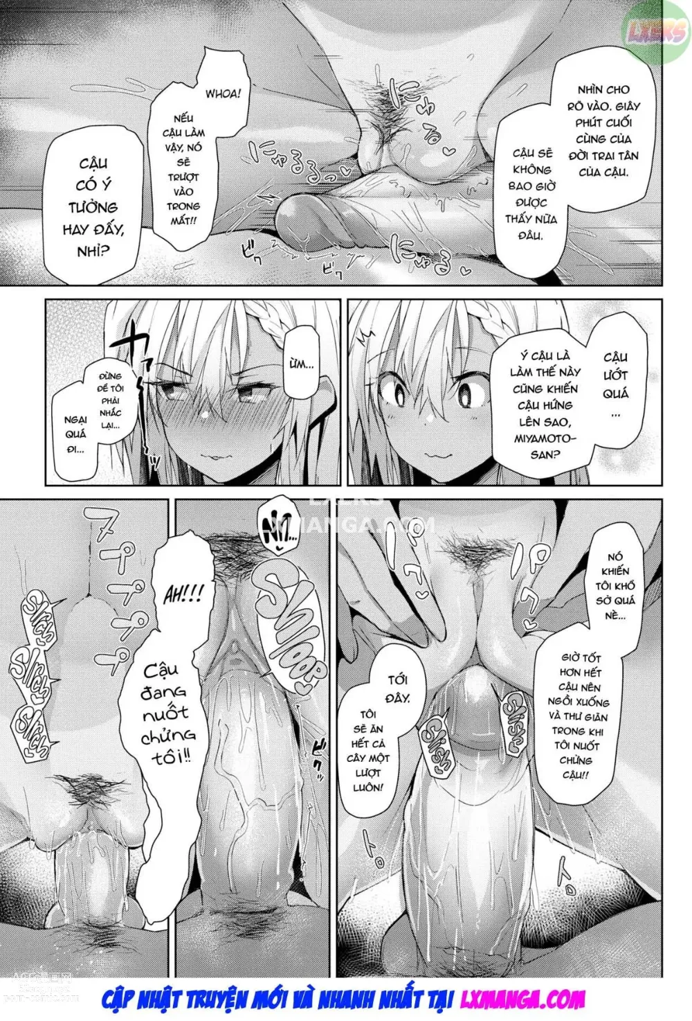 Page 18 of doujinshi Chỉ có thể bị cuốn hút