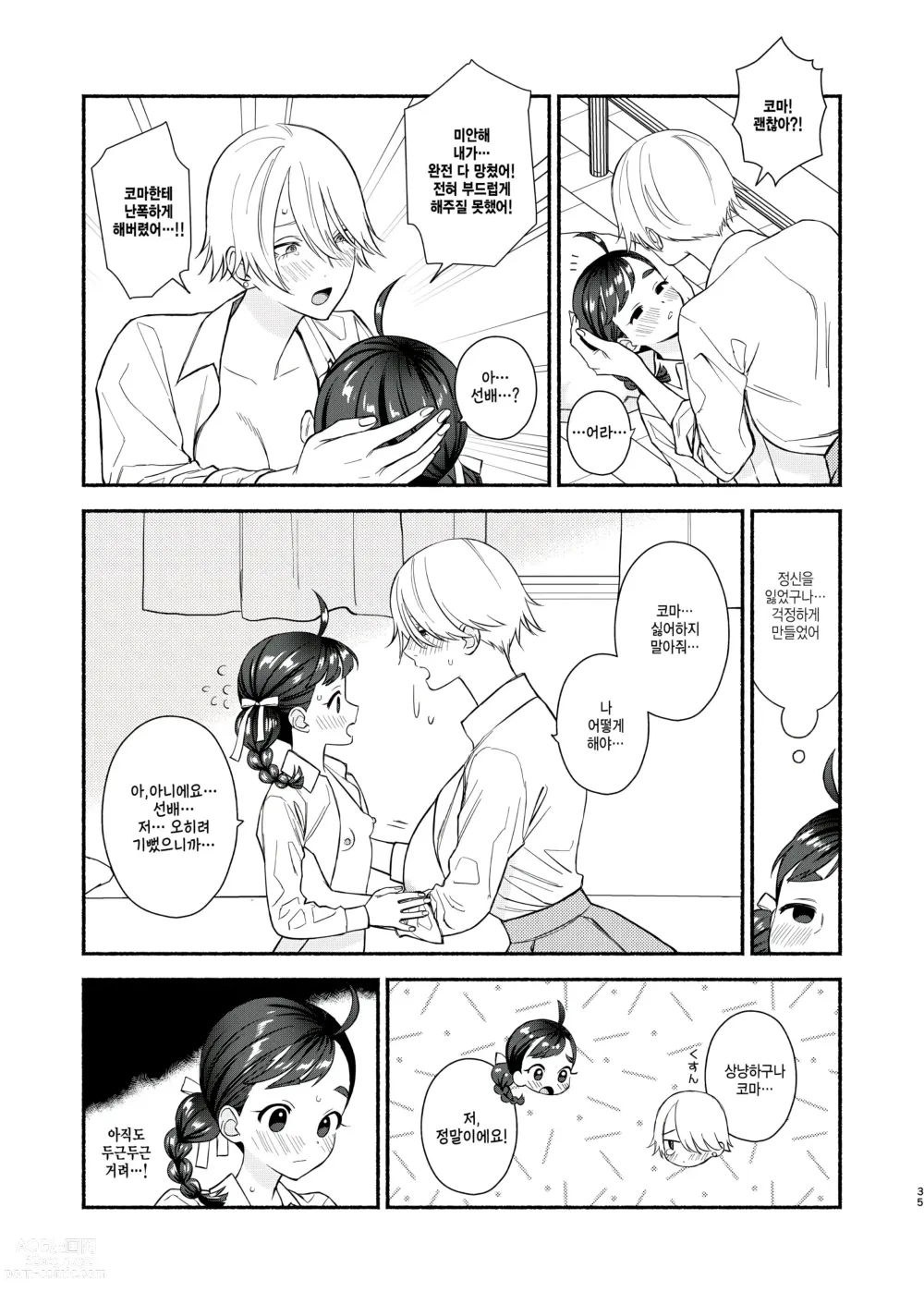 Page 36 of doujinshi Nengan Sex wa Hageshikute