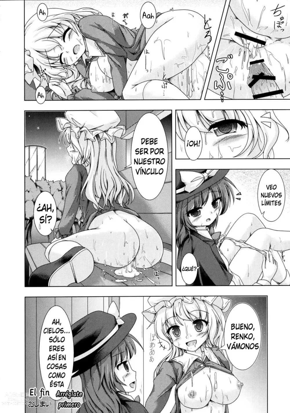 Page 8 of doujinshi Las barreras de Maribel