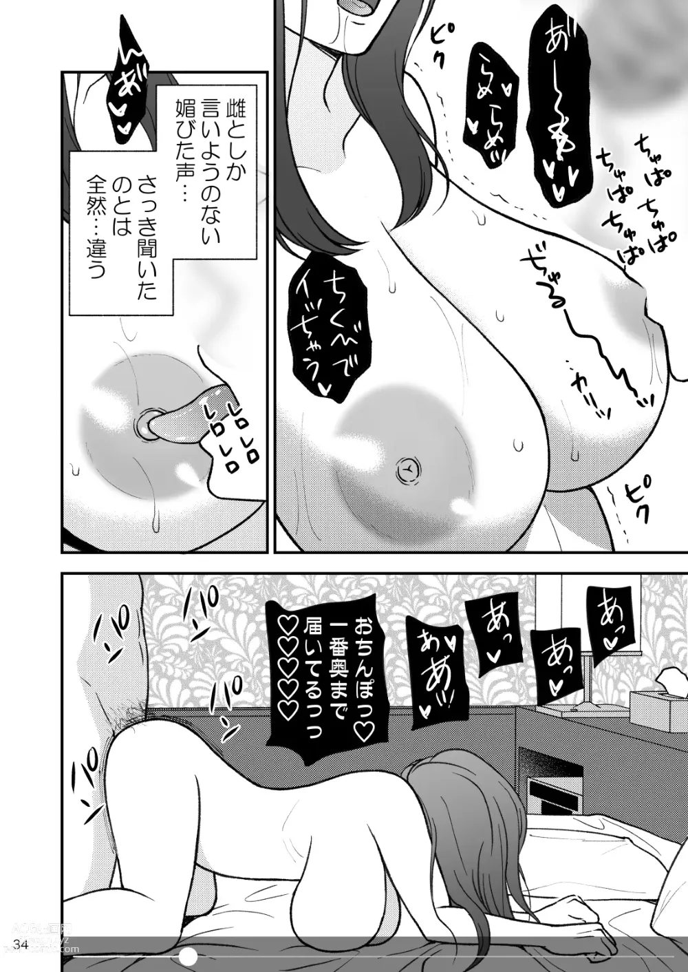 Page 35 of doujinshi Sabishii  Haha no Nagusamekata ~ Watashi o Onaho ni Shite Kudasai 2