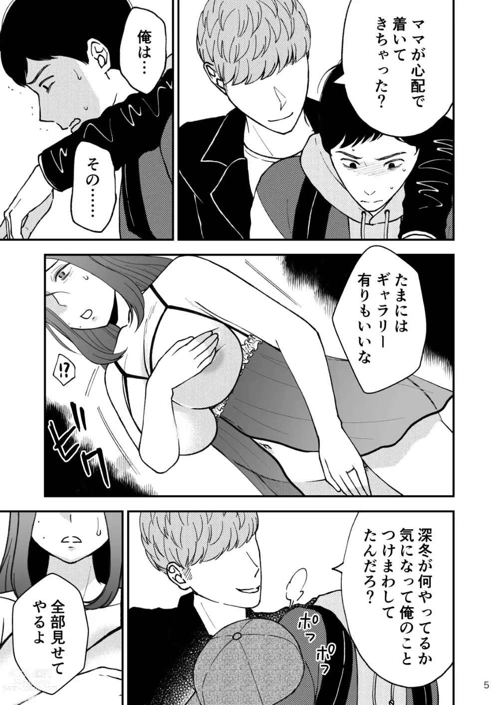 Page 6 of doujinshi Sabishii  Haha no Nagusamekata ~ Watashi o Onaho ni Shite Kudasai 2