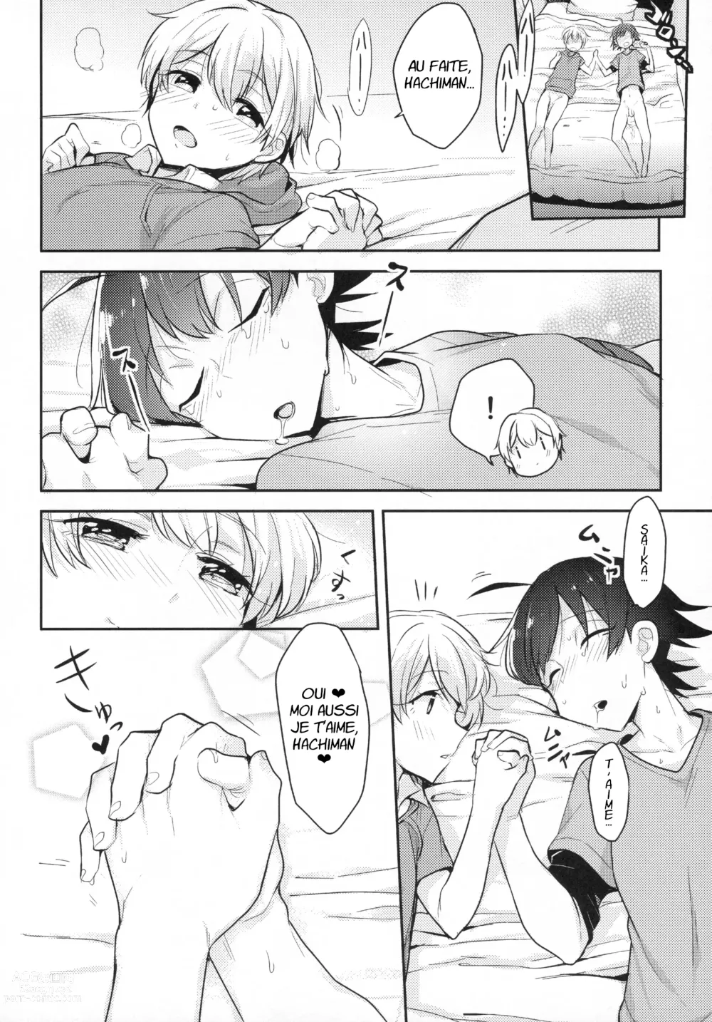 Page 20 of doujinshi Tenshi Kawaii Totsuka no Dekamara de Mesu ni Sareru Hachiman no Hon.