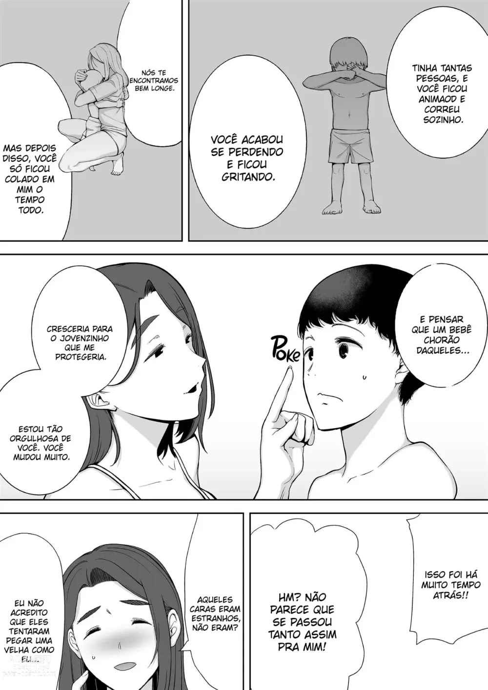 Page 129 of manga My mom, my love