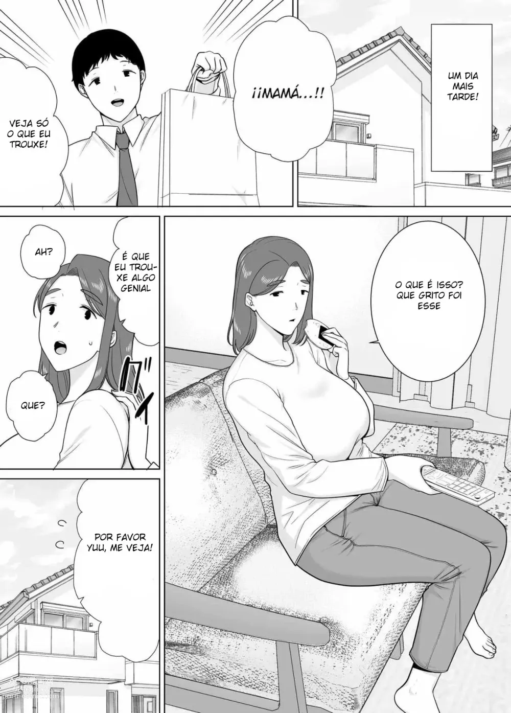 Page 367 of manga My mom, my love