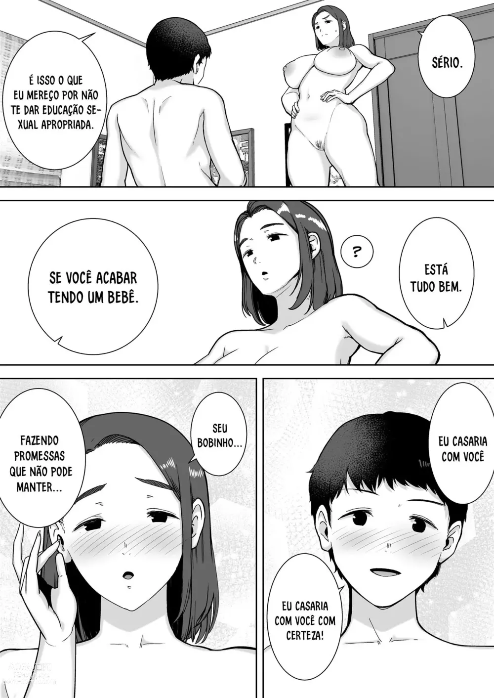 Page 46 of manga My mom, my love