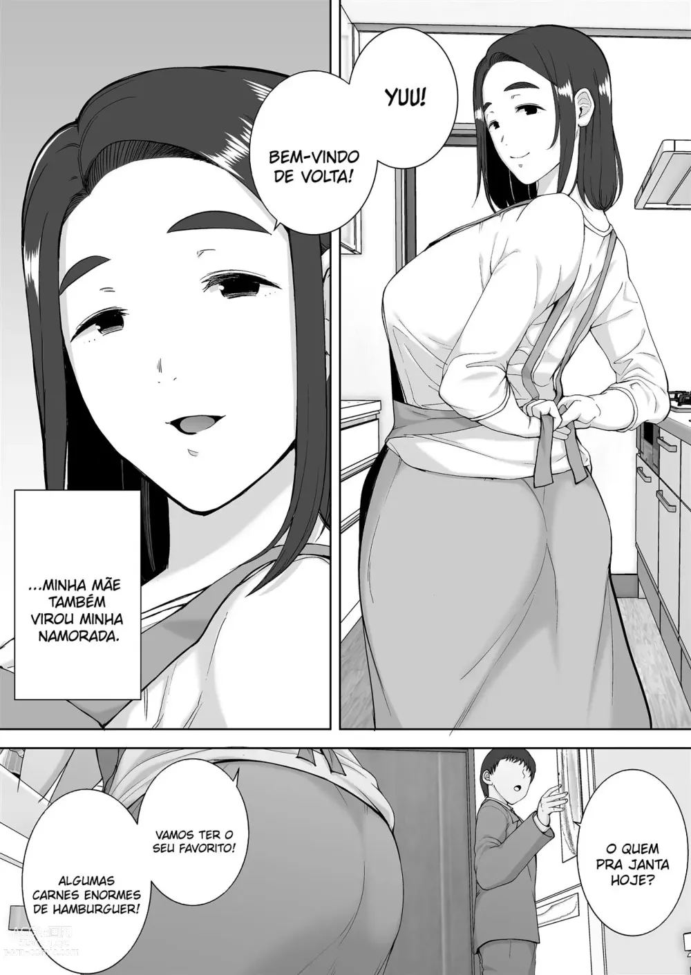 Page 53 of manga My mom, my love