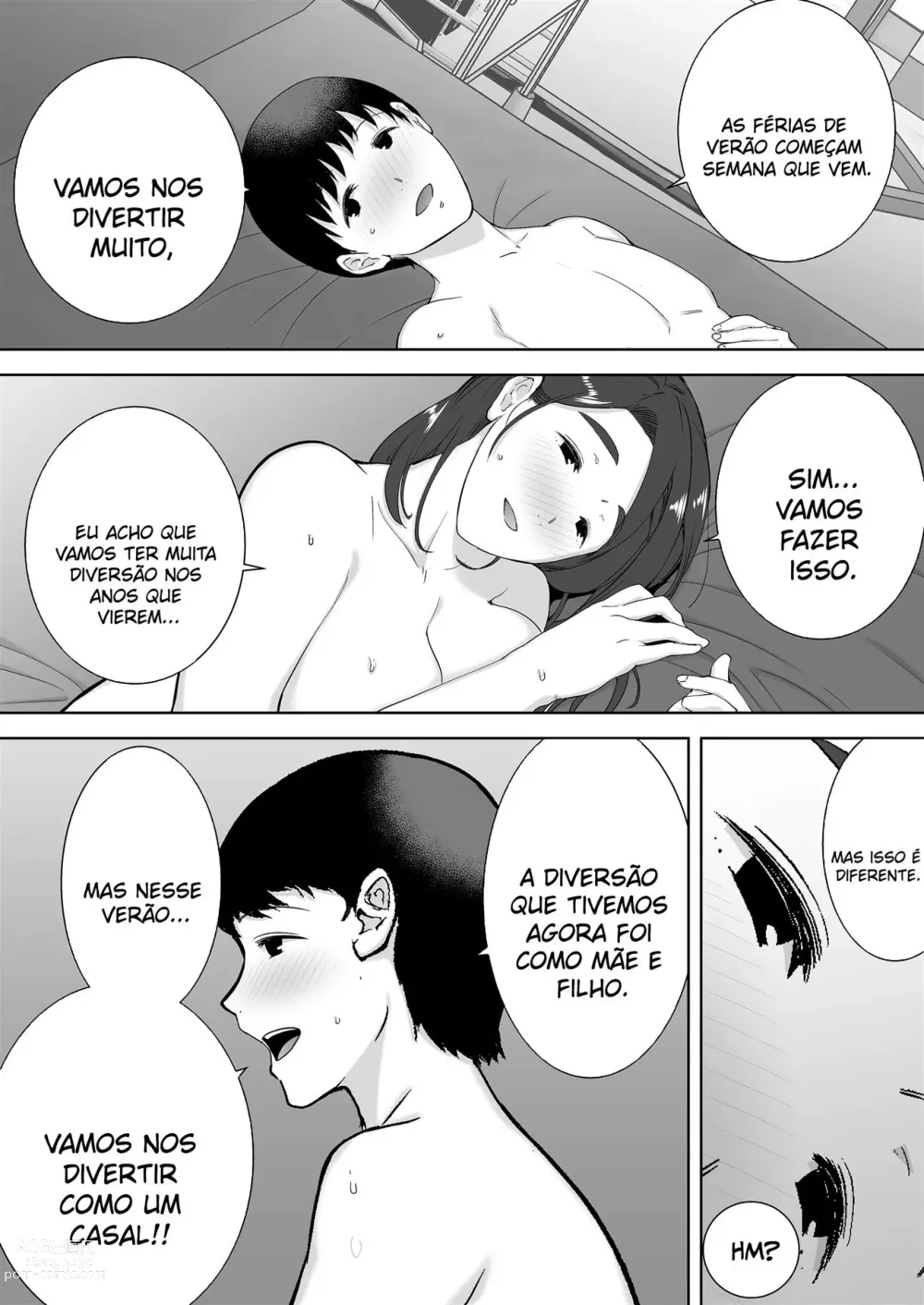 Page 100 of manga My mom, my love