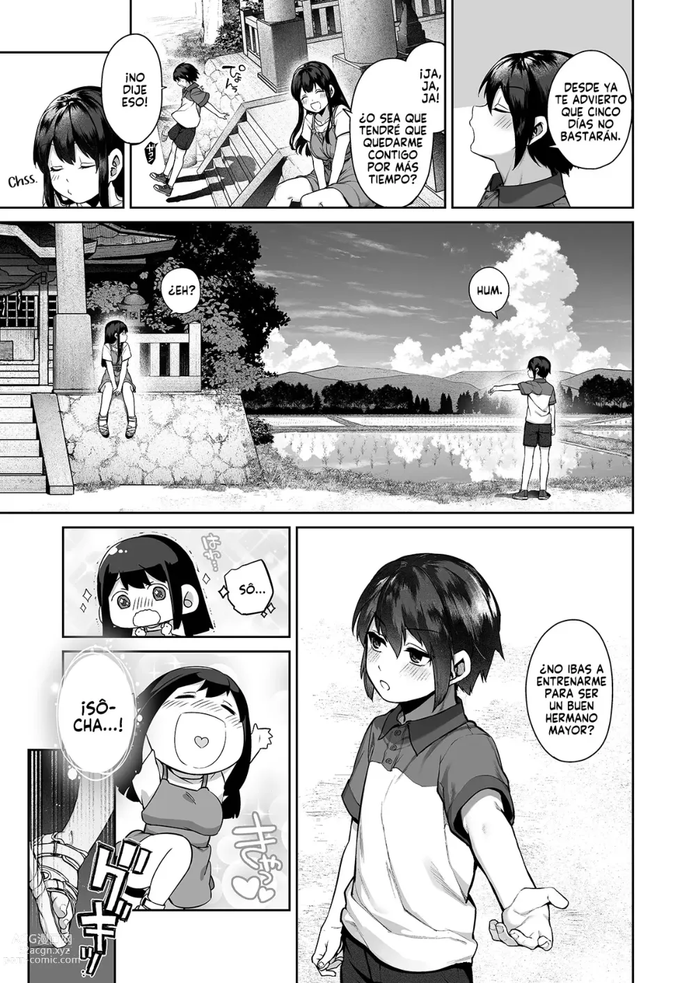 Page 14 of doujinshi Otona ni Naru Natsu -Oboetate H ni Dohamari suru Inaka OneShota-