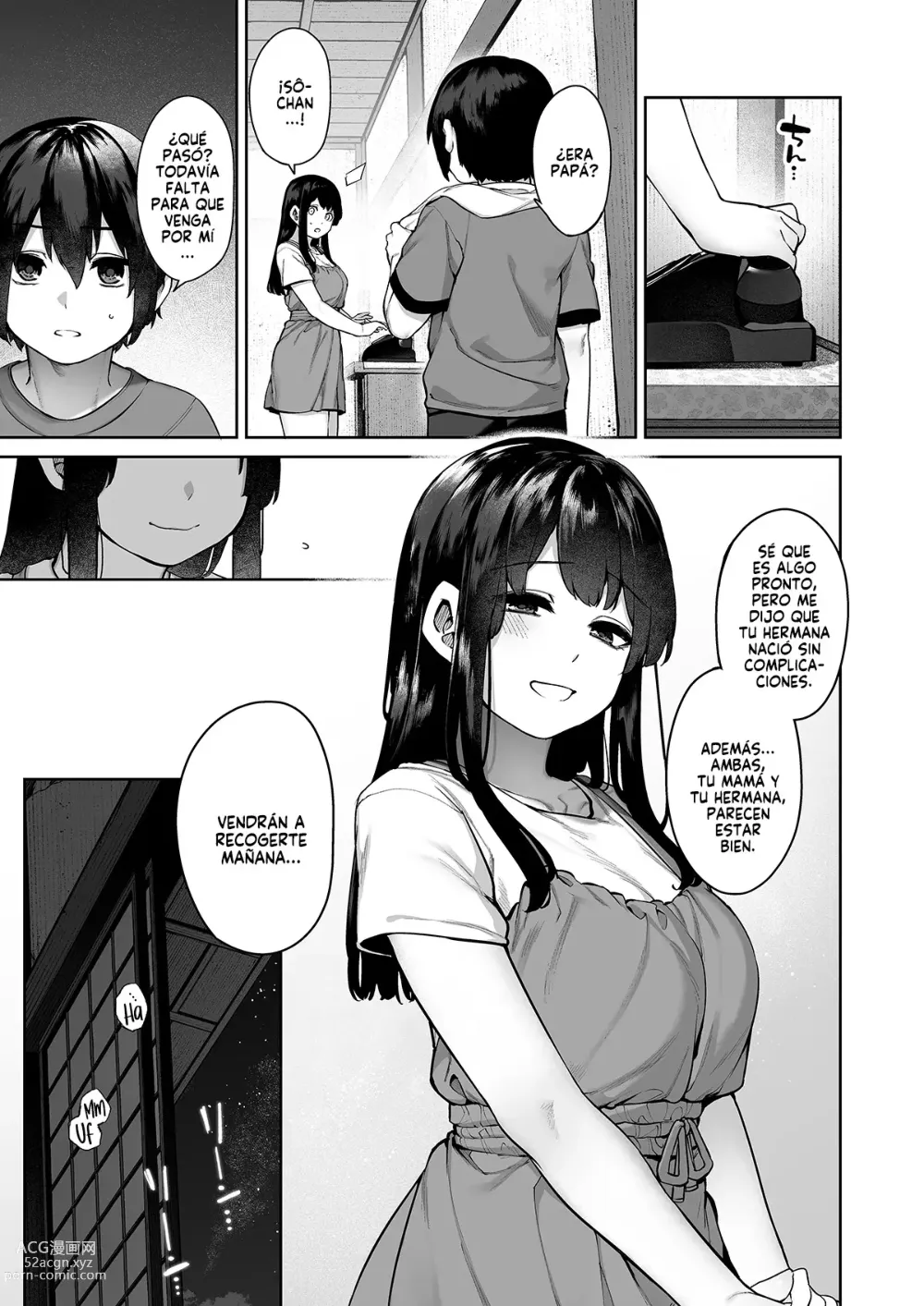 Page 56 of doujinshi Otona ni Naru Natsu -Oboetate H ni Dohamari suru Inaka OneShota-