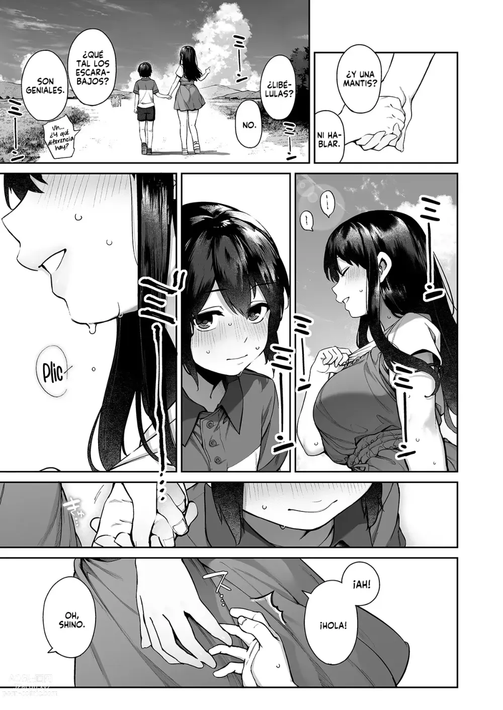 Page 10 of doujinshi Otona ni Naru Natsu -Oboetate H ni Dohamari suru Inaka OneShota-