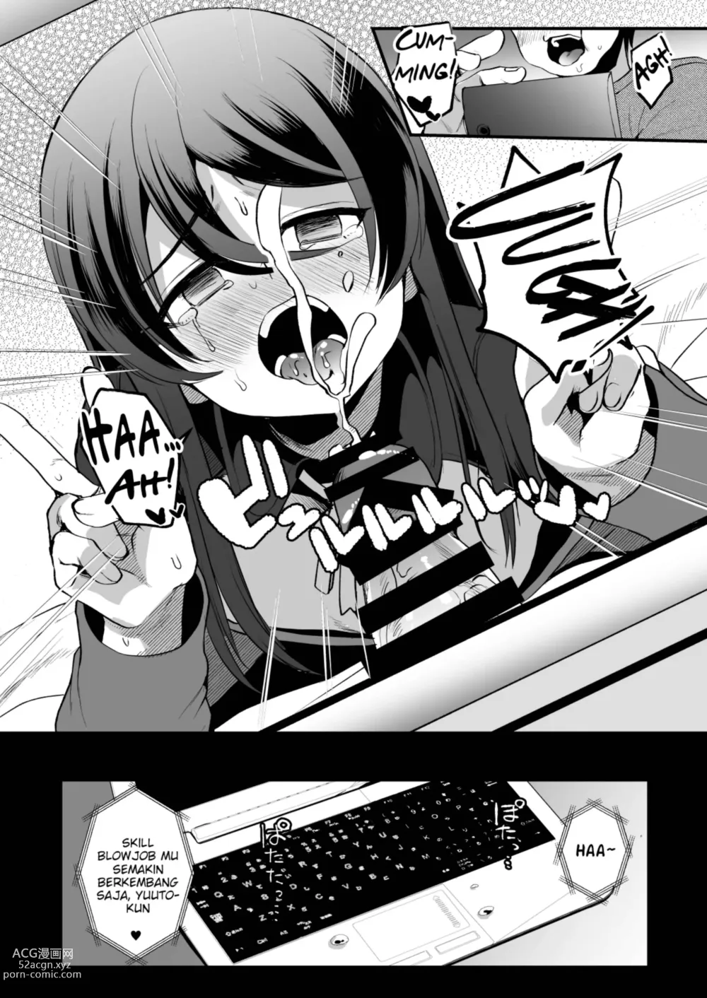 Page 15 of doujinshi Heroine Race Nukegake Oji-san.