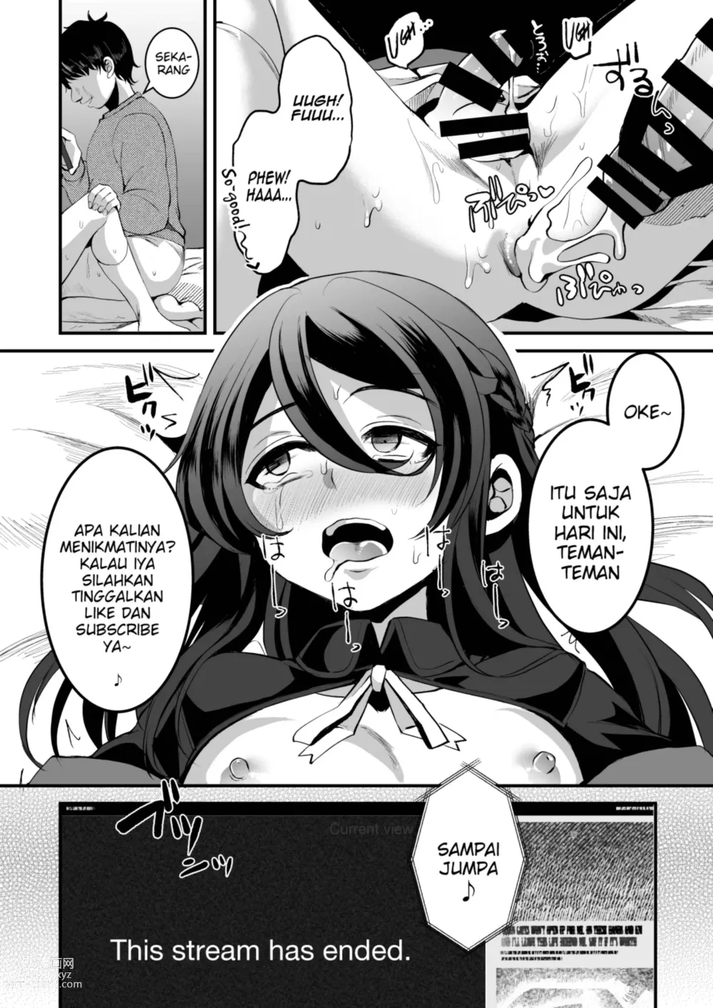 Page 26 of doujinshi Heroine Race Nukegake Oji-san.